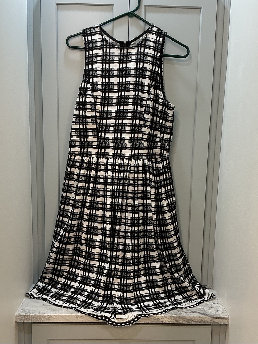 Black and White Plaid dress